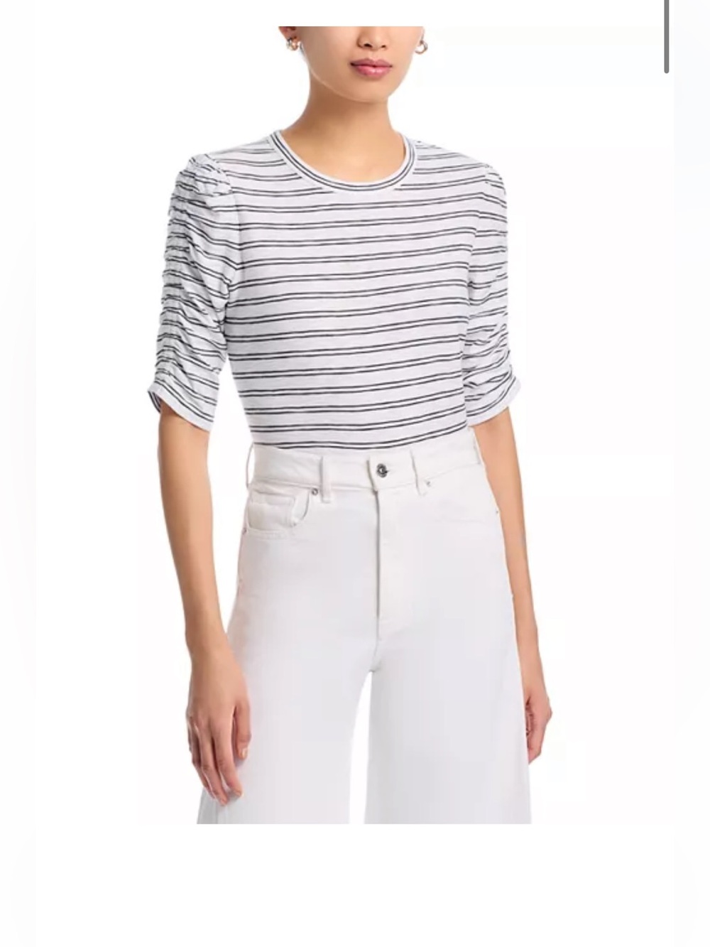 NWOT Veronica Beard WALDORF STRIPED TOP Size S